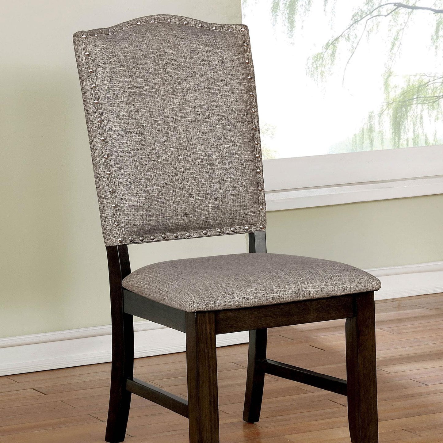  Furniture of America Teagan Dining Chair CM3911SC-2PK IMAGE 2
