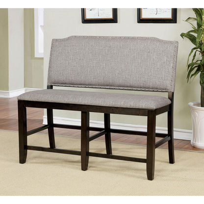  Furniture of America Teagan Counter Height Bench CM3911PBN IMAGE 1
