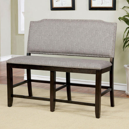 Furniture of America Teagan Counter Height Bench CM3911PBN IMAGE 2