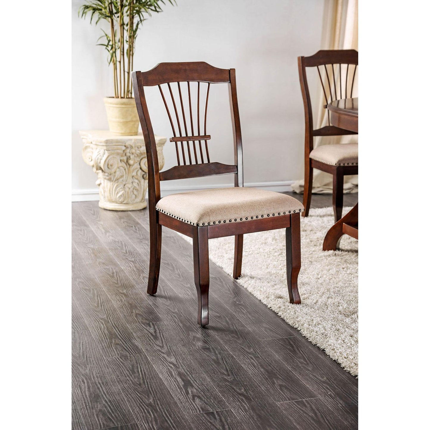  Furniture of America Jordyn Dining Chair CM3626SC-2PK IMAGE 2