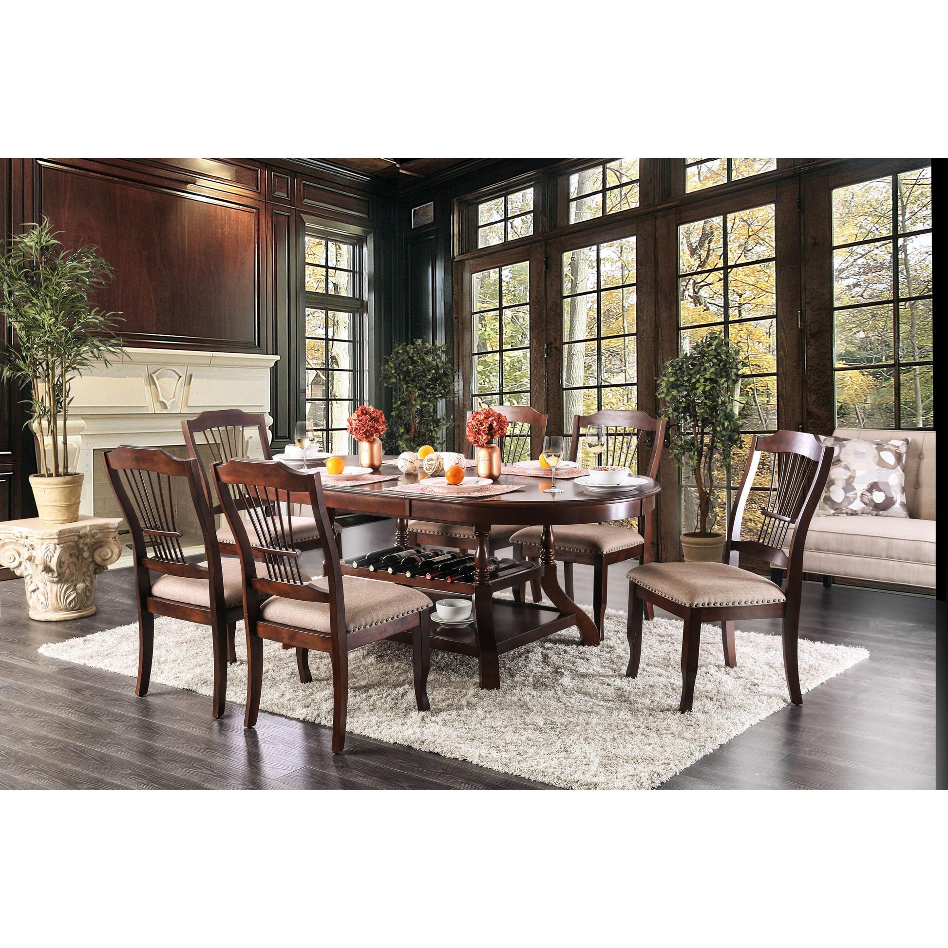  Furniture of America Jordyn Dining Chair CM3626SC-2PK IMAGE 3