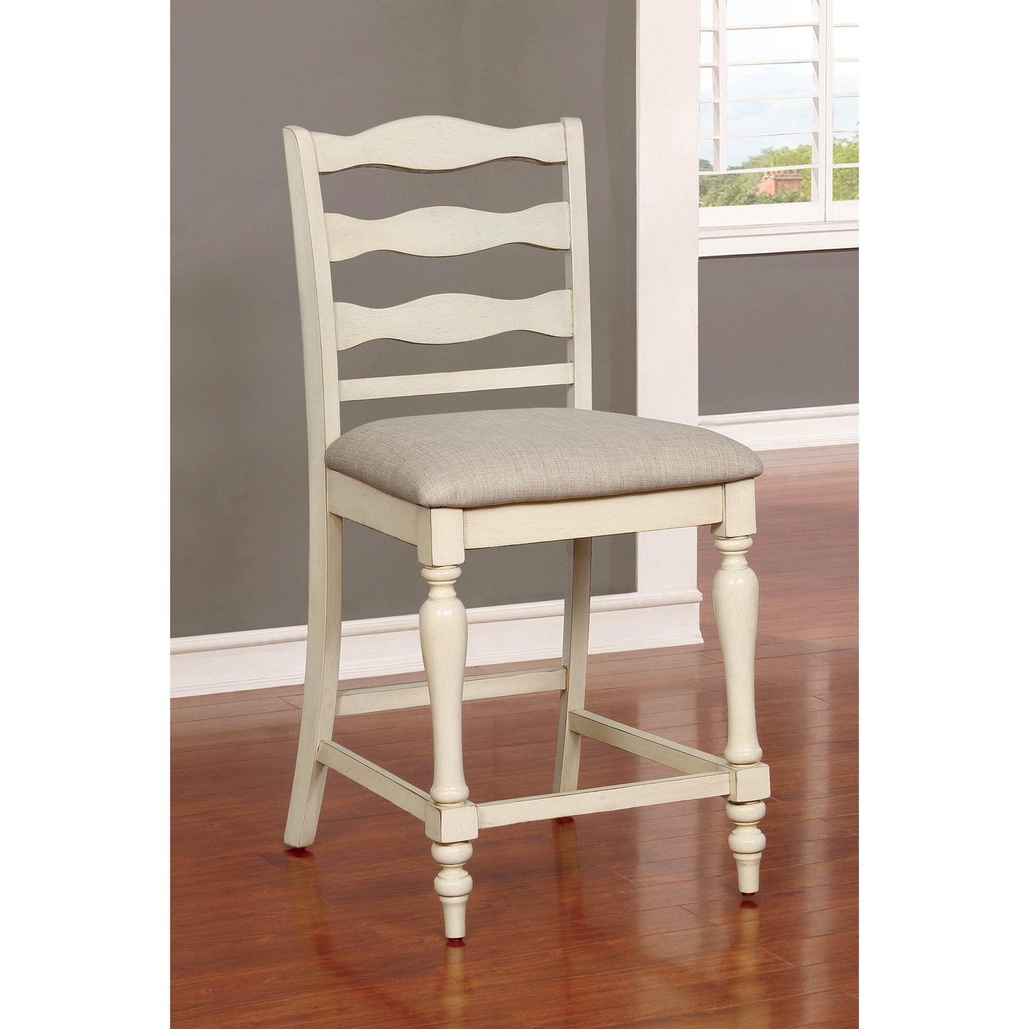  Furniture of America Theresa Counter Height Dining Chair CM3912PC-2PK IMAGE 1