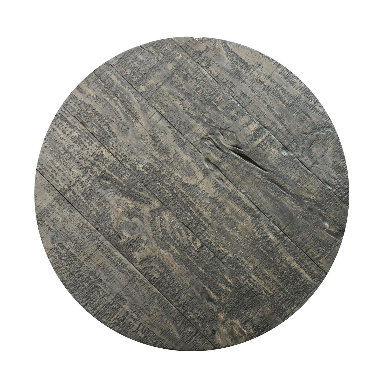  Furniture of America Round Isabelle Dining Table CM3395GY-RT IMAGE 3