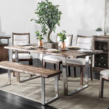  Furniture of America Mandy Dining Table CM3451A-T-TABLE IMAGE 1