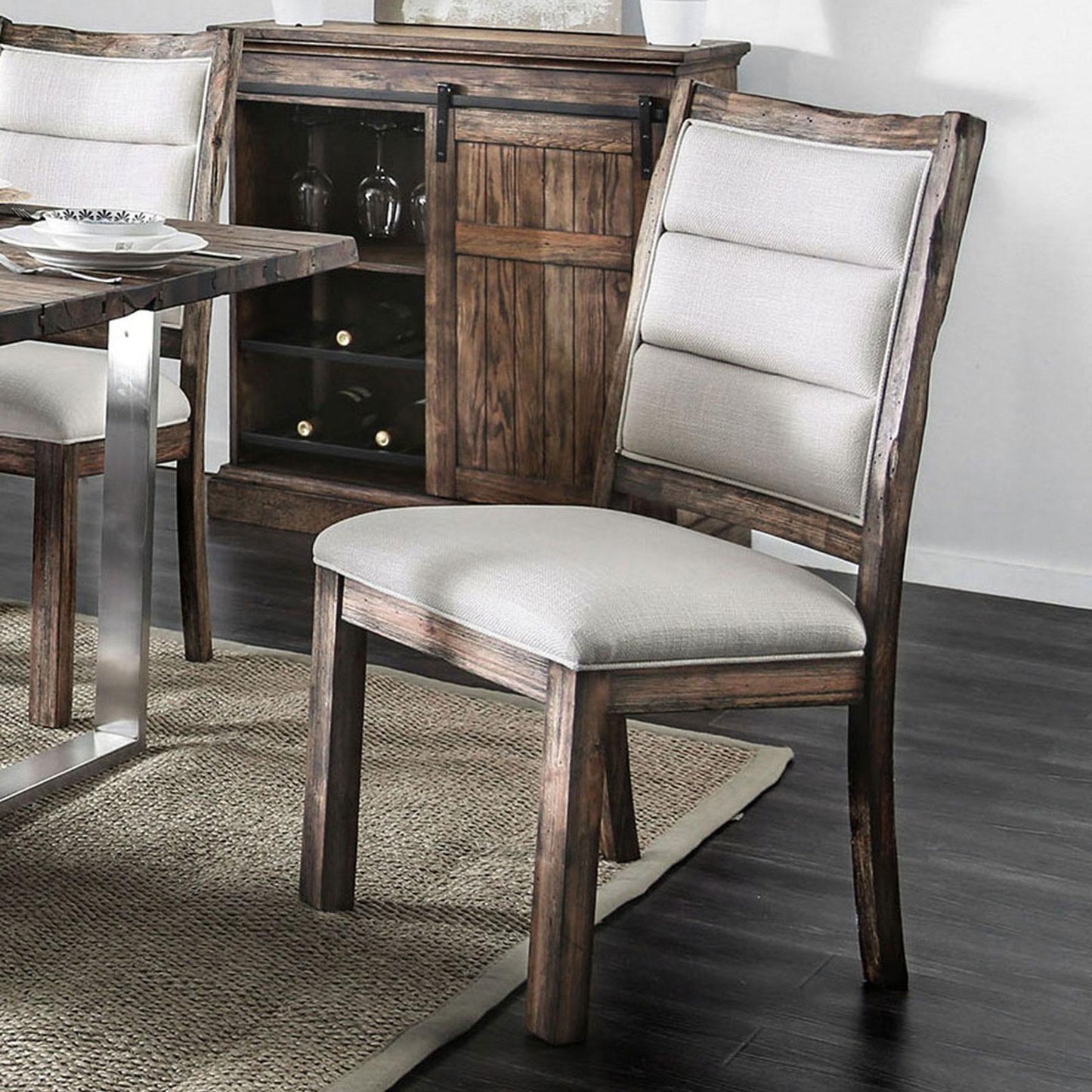  Furniture of America Mandy Dining Chair CM3451A-SC-2PK IMAGE 1