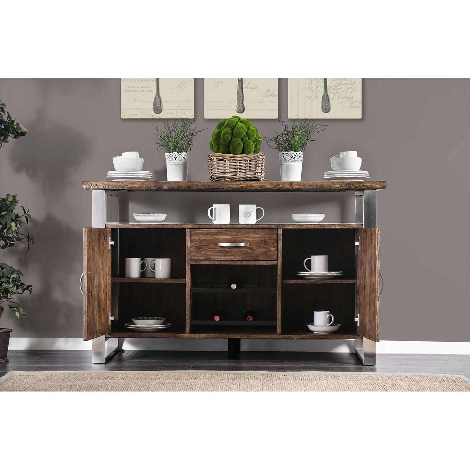  Furniture of America Mandy Server CM3451A-SV IMAGE 3