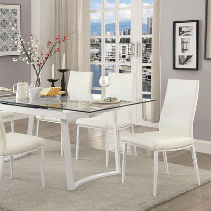  Furniture of America Miriam Dining Chair CM3383W-WH-SC-2PK IMAGE 4