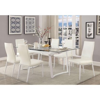  Furniture of America Miriam Dining Chair CM3383W-WH-SC-2PK IMAGE 5
