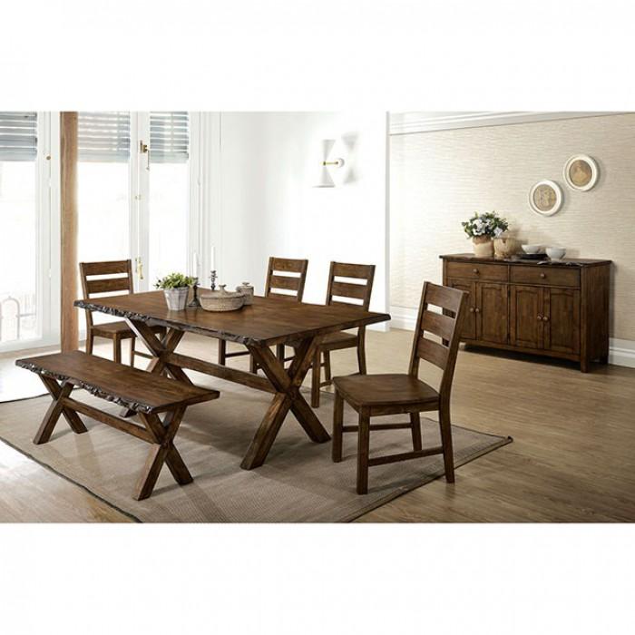  Furniture of America Woodworth Bench CM3114BN IMAGE 2