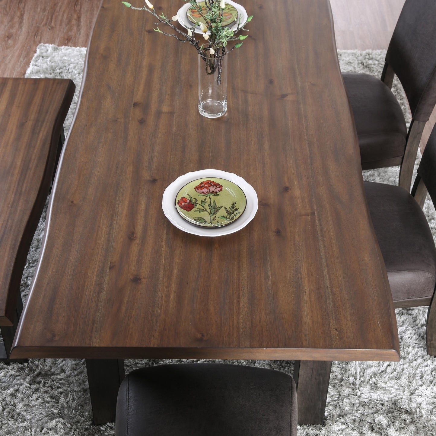  Furniture of America Tolstoy Dining Table CM3376T-TABLE IMAGE 4