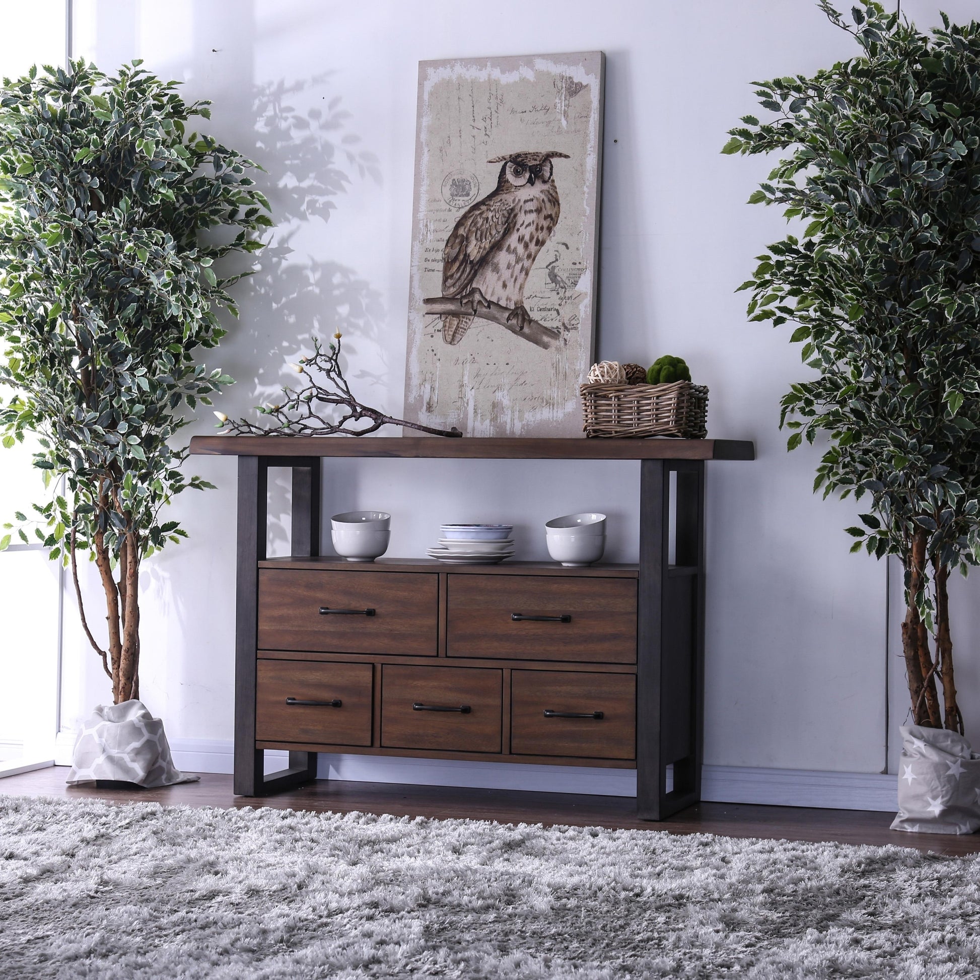  Furniture of America Tolstoy Server CM3376SV-SET IMAGE 3