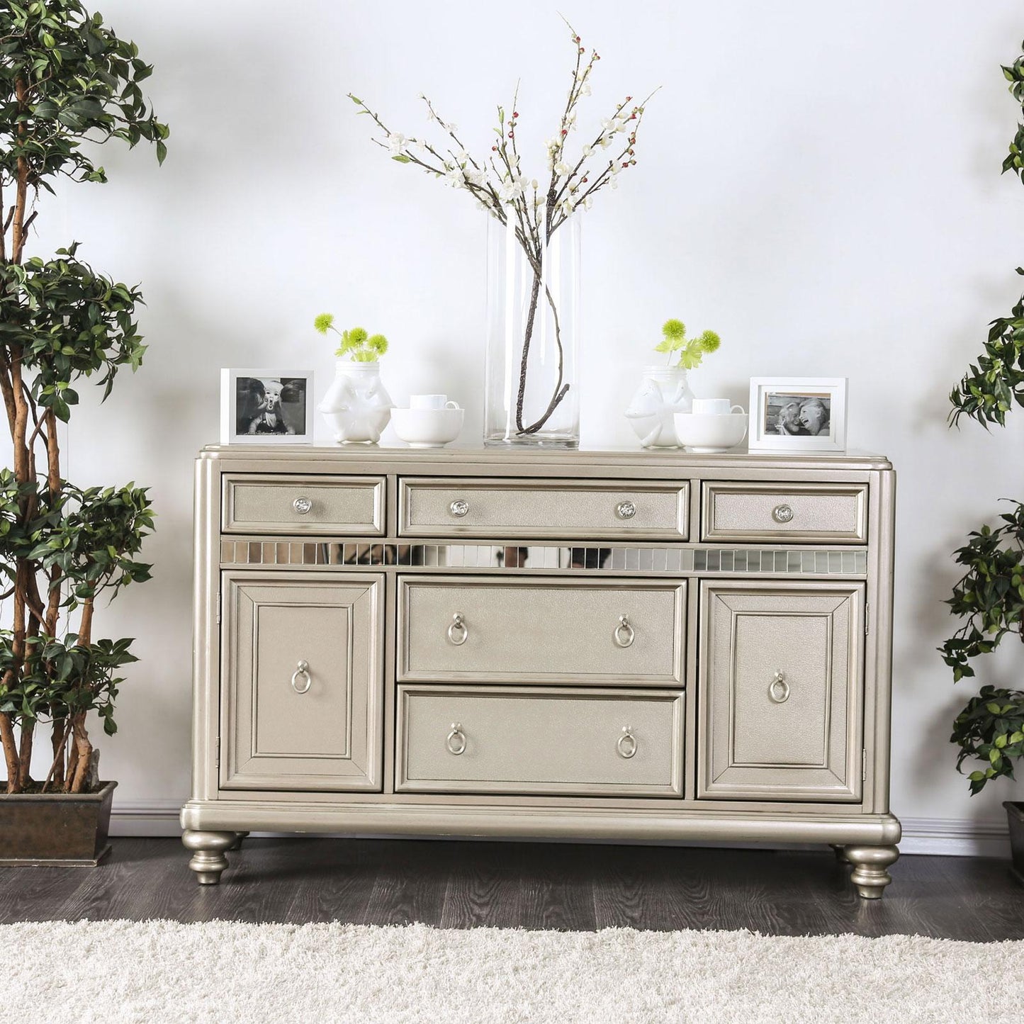  Furniture of America Xandra Server CM3239SV IMAGE 1