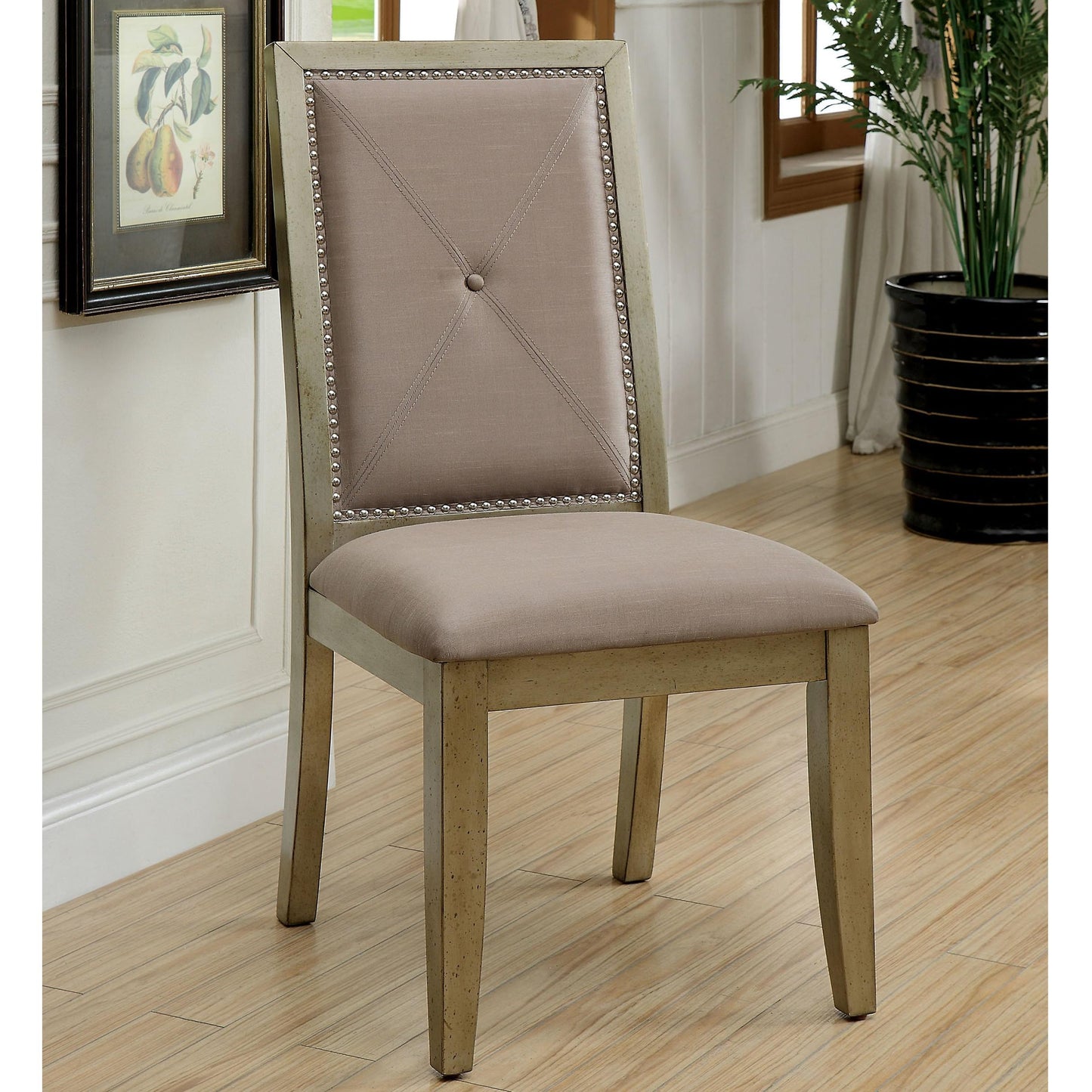  Furniture of America Echo Dining Chair CM3980SC-2PK IMAGE 1