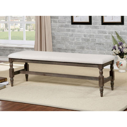  Furniture of America Roeselare Dining Bench CM3455BN IMAGE 1