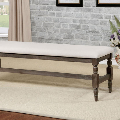  Furniture of America Roeselare Dining Bench CM3455BN IMAGE 2