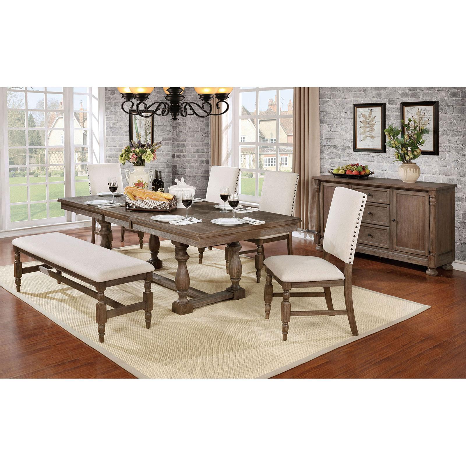  Furniture of America Roeselare Dining Bench CM3455BN IMAGE 3