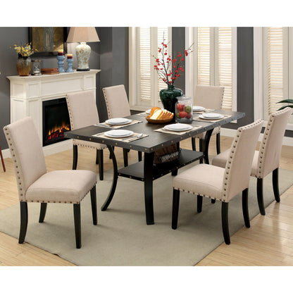  Furniture of America Kaitlin Dining Table CM3323T-TABLE IMAGE 5