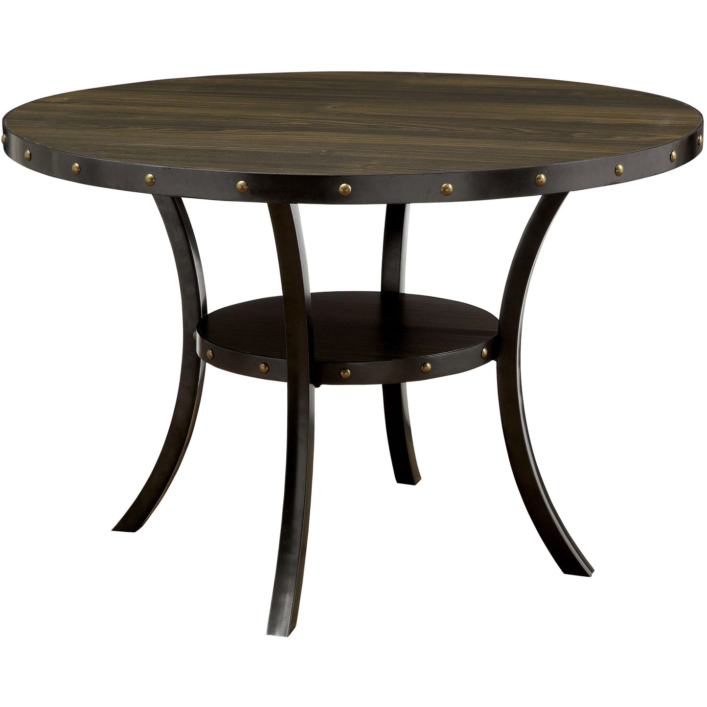  Furniture of America Round Kaitlin Dining Table CM3323RT IMAGE 1