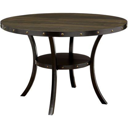 Furniture of America Round Kaitlin Dining Table CM3323RT IMAGE 1