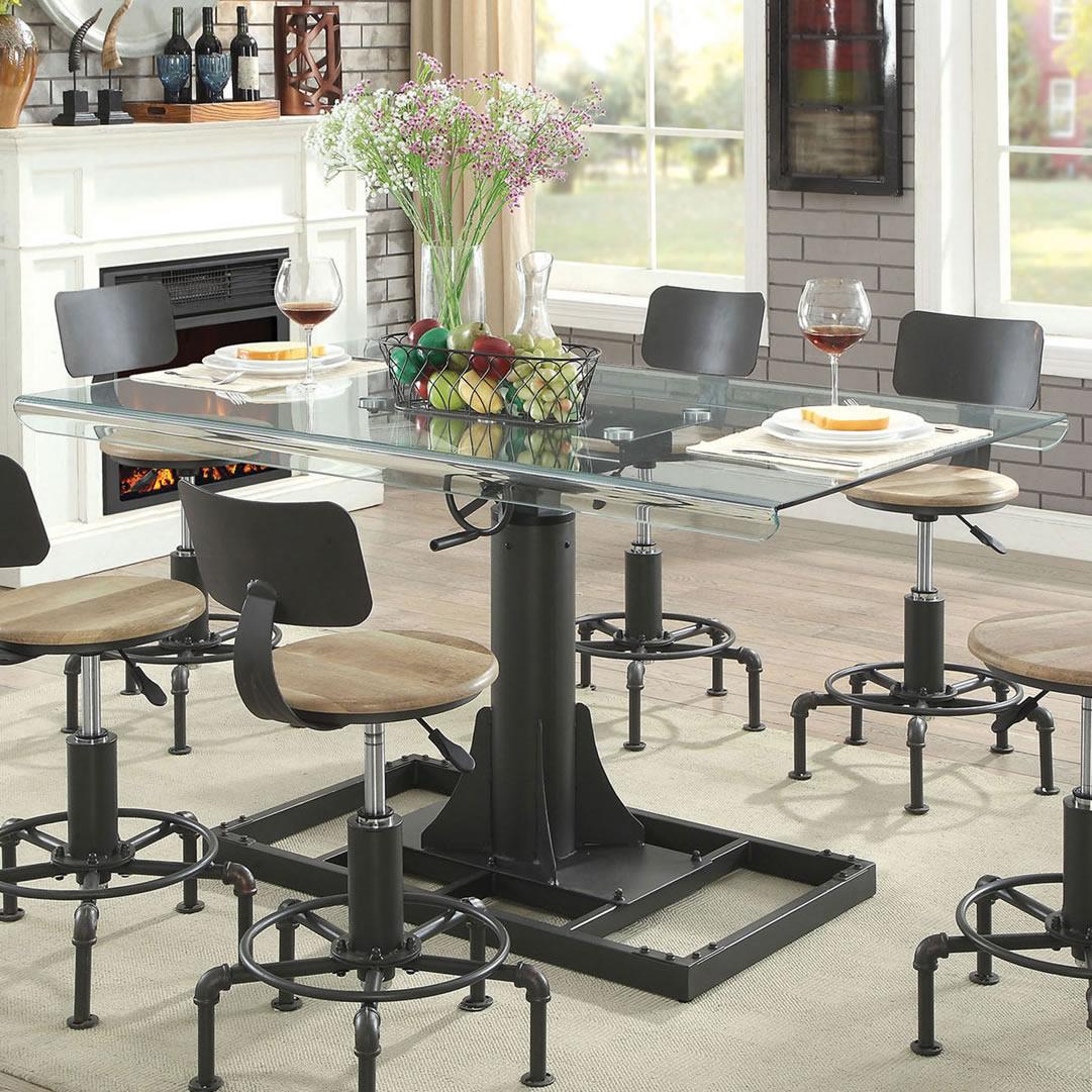  Furniture of America Killick Counter Height Dining Table CM3374T-TABLE IMAGE 1