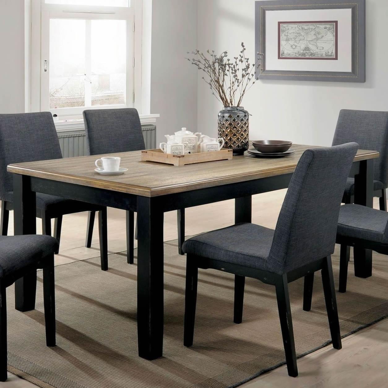  Furniture of America Mariam Dining Table CM3375T IMAGE 3