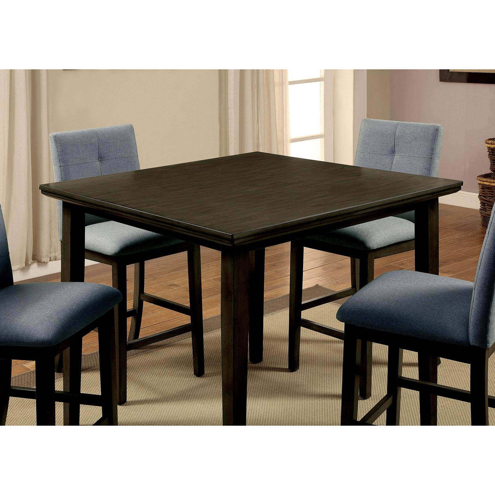  Furniture of America Charlene 5 pc Counter Height Dinette CM3354GY-PT-5PK IMAGE 3