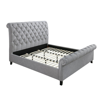  Crown Mark Kate King Upholstered Sleigh Bed 5103-K-HB/5103-K-FB/5103-KQ-RAIL IMAGE 2