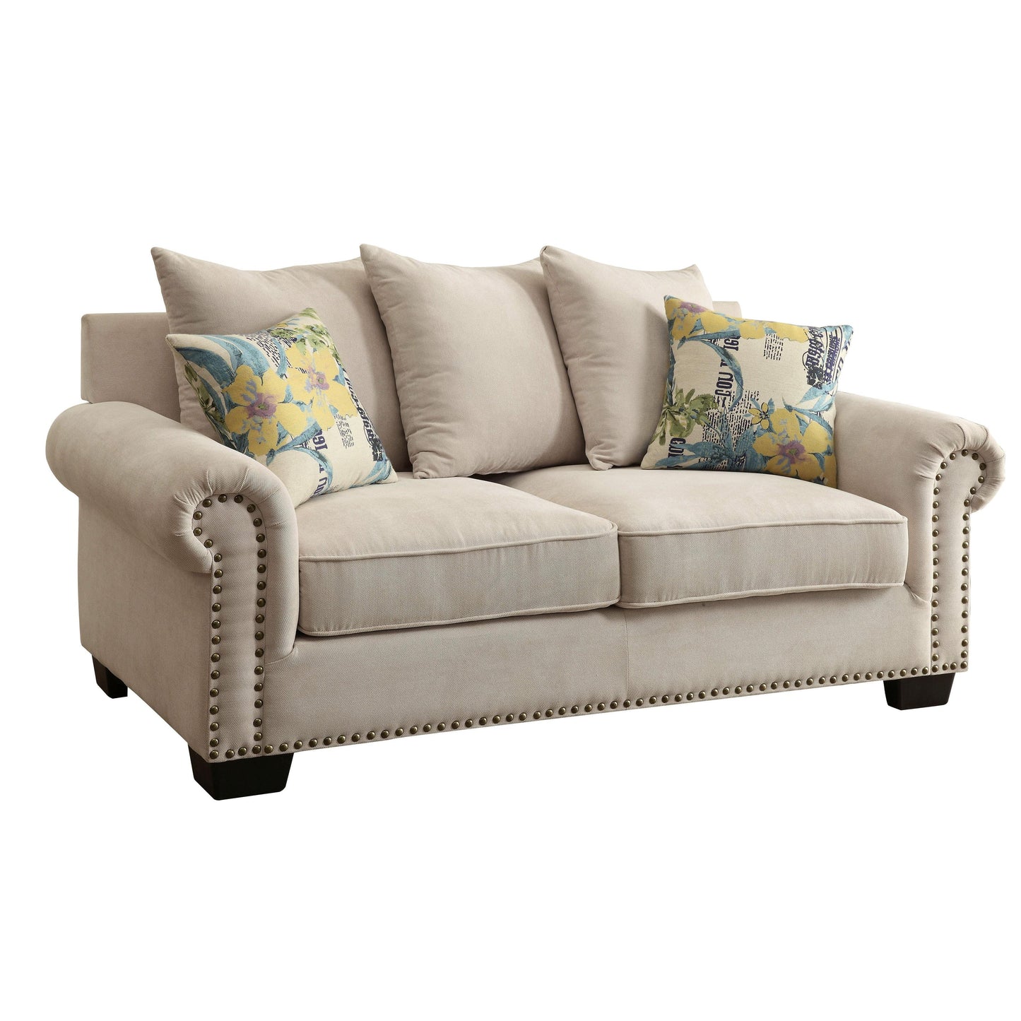  Furniture of America Skyler Stationary Fabric Loveseat CM6155-LV IMAGE 2