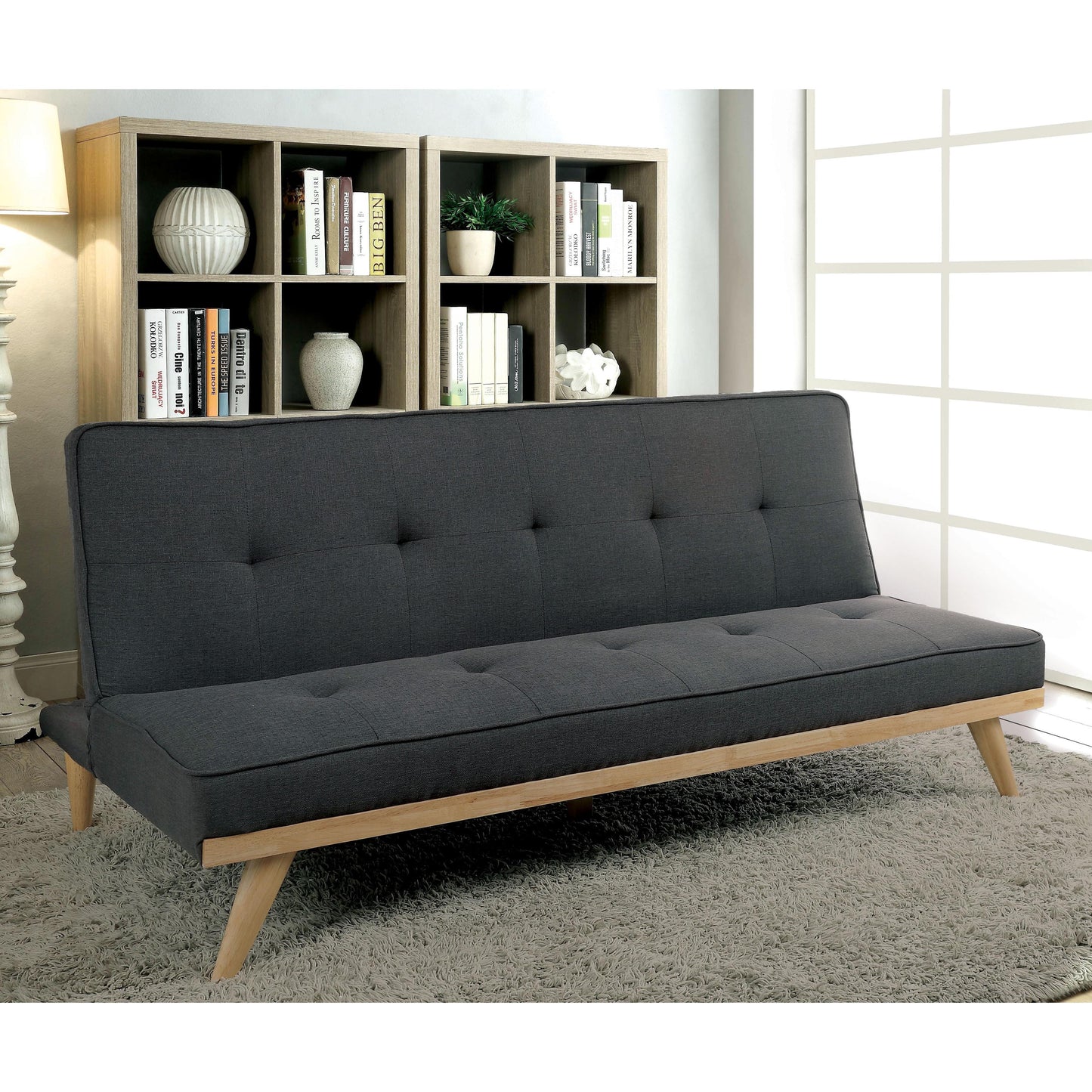  Furniture of America Lyra Klik Klak CM2441GY IMAGE 1
