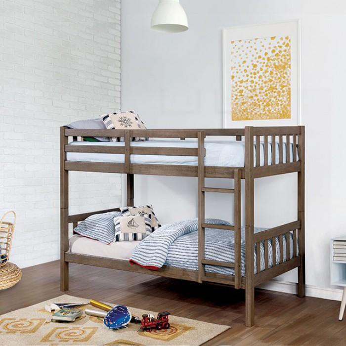  Furniture of America Kids Beds Bunk Bed CM-BK633GY-TT-BED IMAGE 1