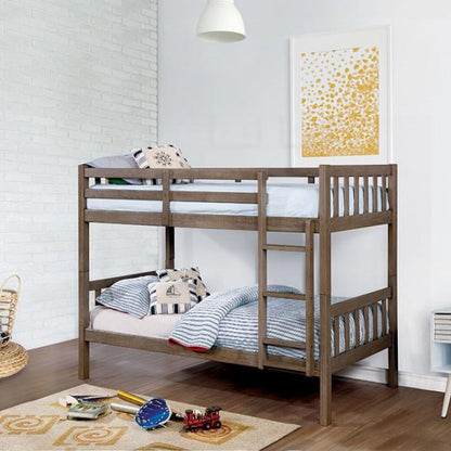  Furniture of America Kids Beds Bunk Bed CM-BK633GY-TT-BED IMAGE 1