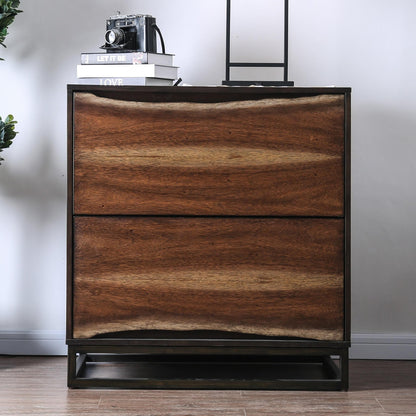  Furniture of America Fulton 2-Drawer Chest CM7363C-S IMAGE 1