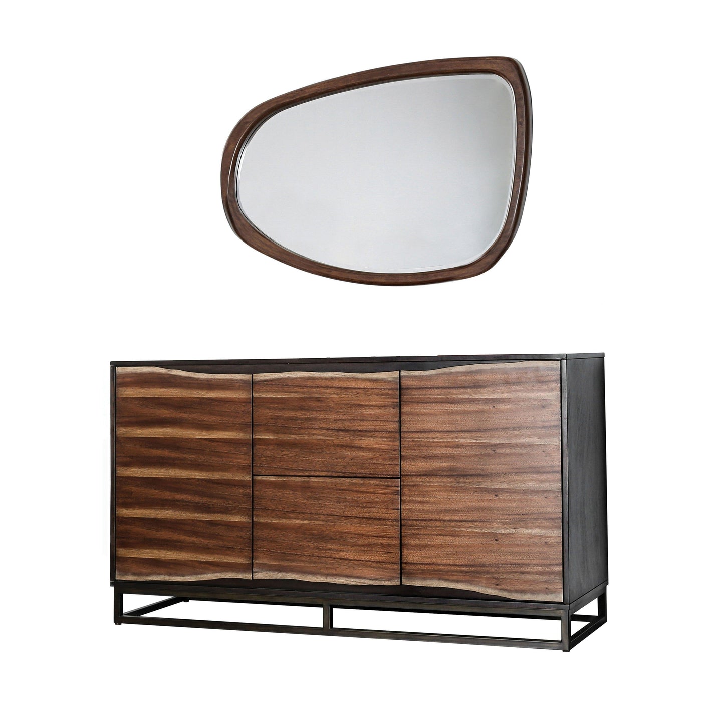  Furniture of America Fulton Dresser Mirror CM7363IM IMAGE 3