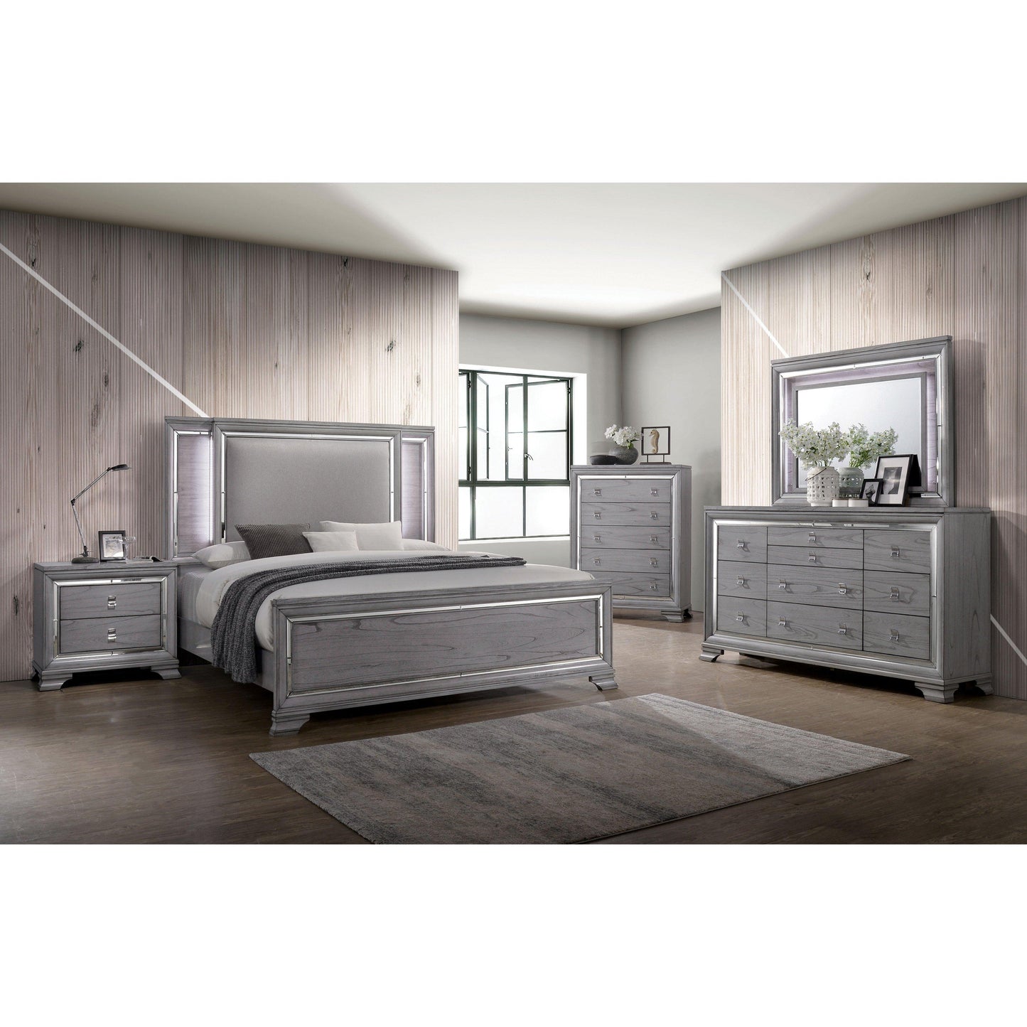  Furniture of America Alanis CM7579EK King Bed IMAGE 4