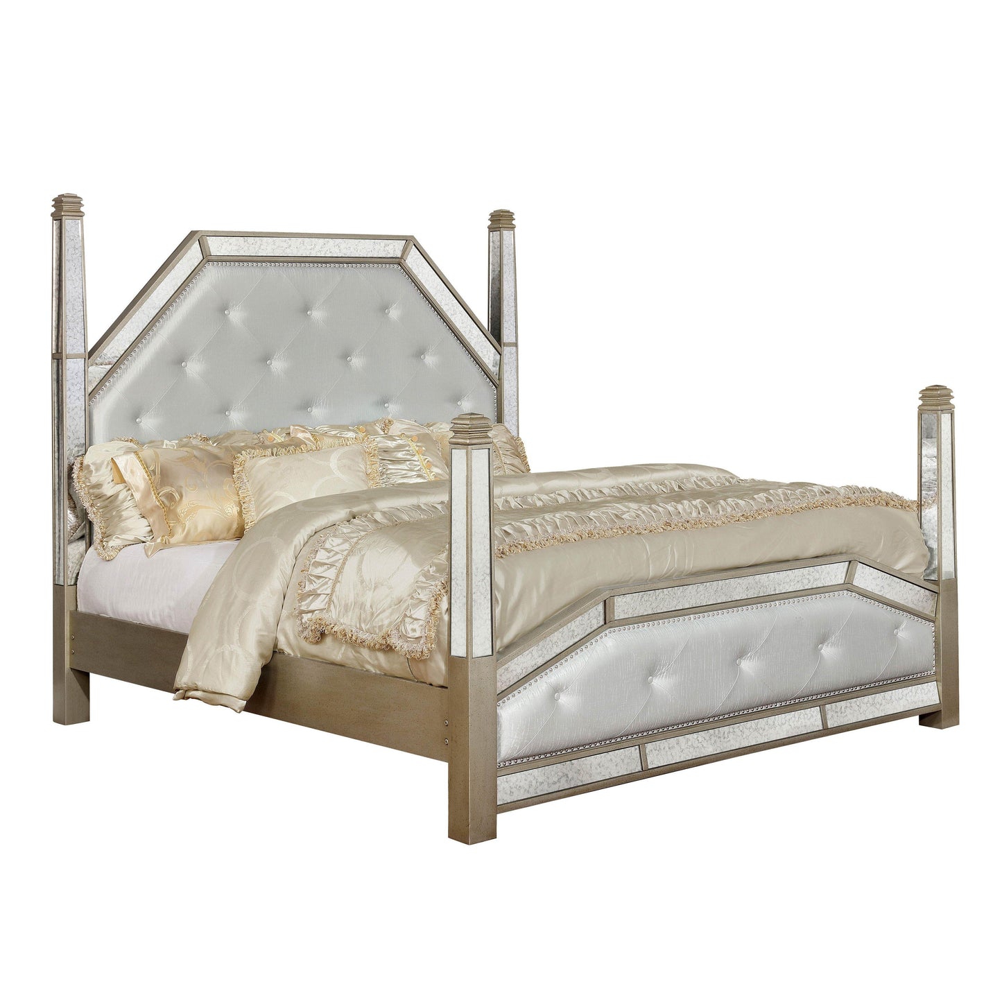  Furniture of America Loraine Queen Poster Bed CM7185Q-BED IMAGE 1