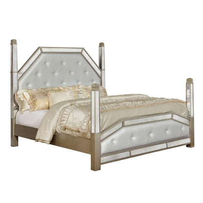  Furniture of America Loraine King Poster Bed CM7185EK-BED IMAGE 1