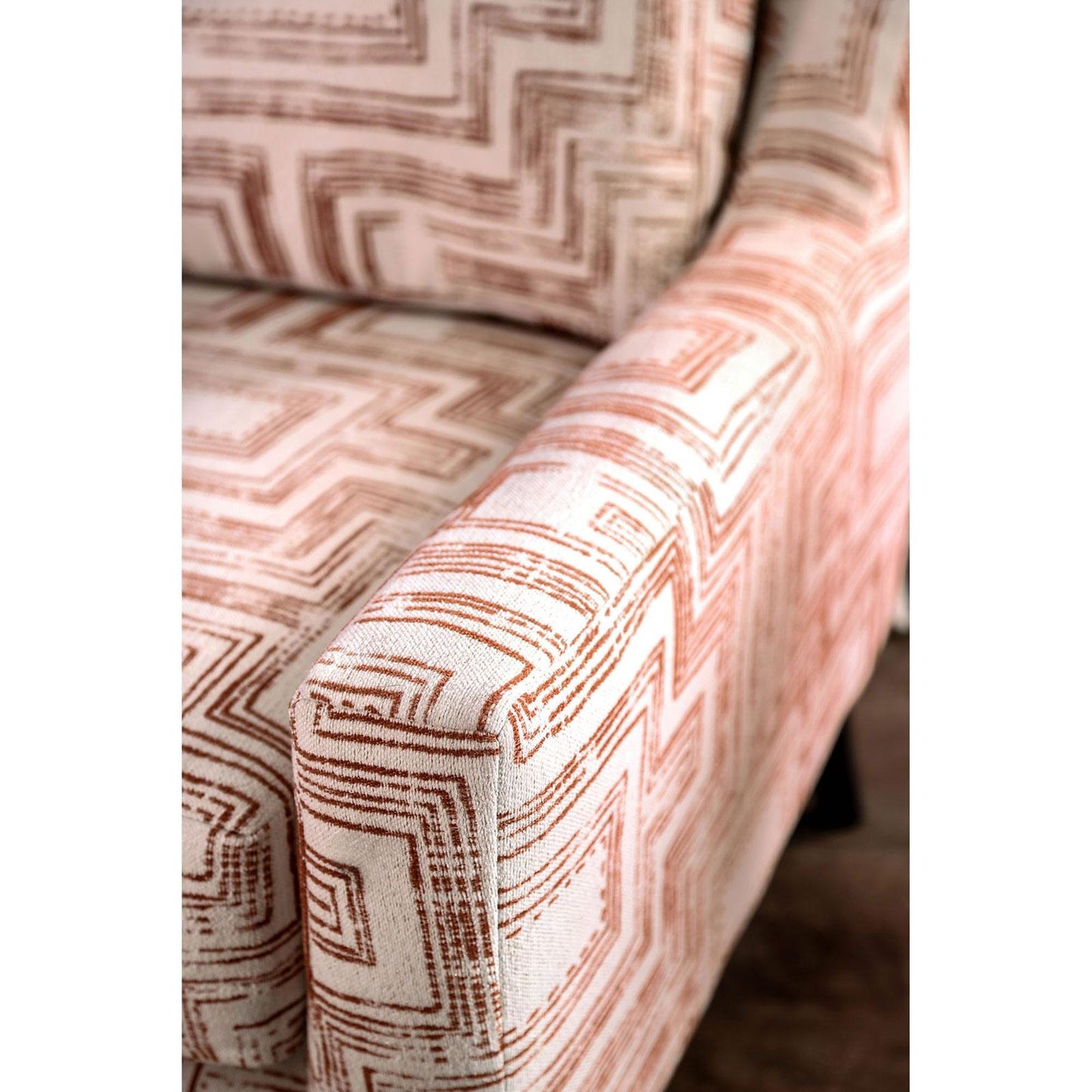 Furniture of America Esmay Stationary Fabric Accent Chair SM8115-CH-IV IMAGE 3