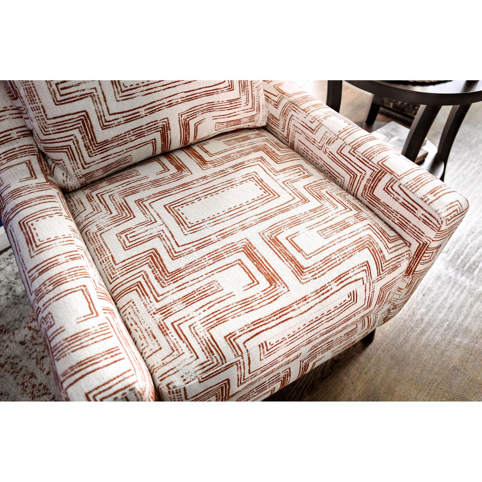  Furniture of America Esmay Stationary Fabric Accent Chair SM8115-CH-IV IMAGE 4