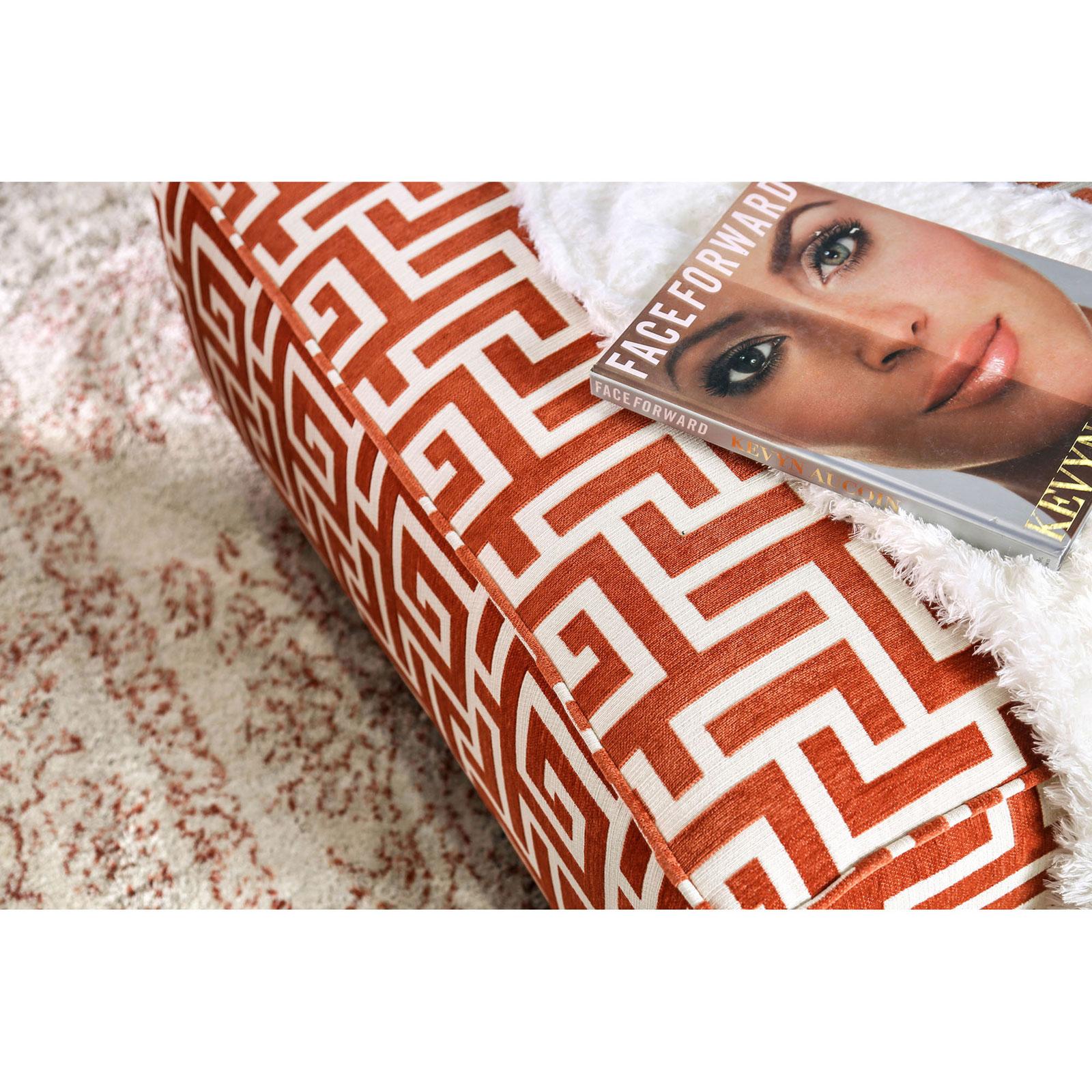  Furniture of America Esmay Fabric Ottoman SM8115-OT IMAGE 3