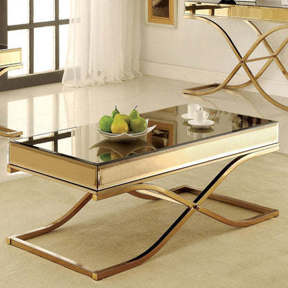  Furniture of America Sundance Coffee Table CM4230C IMAGE 1