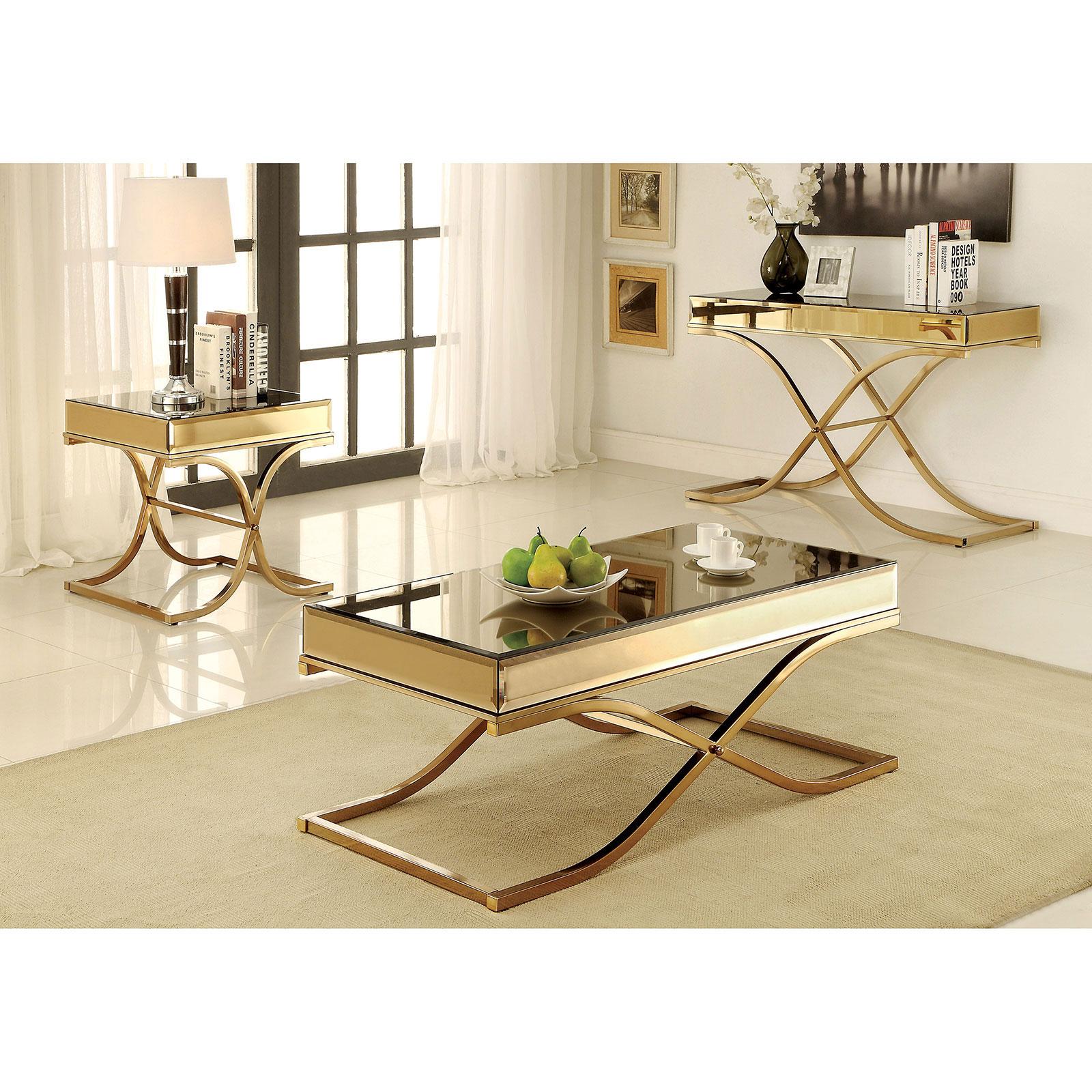  Furniture of America Sundance Coffee Table CM4230C IMAGE 3