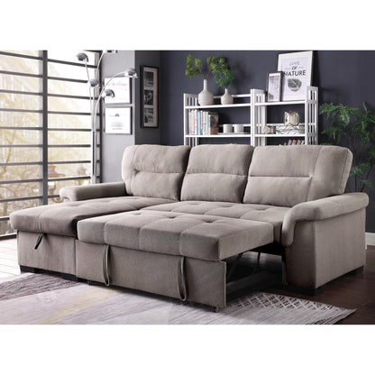  Furniture of America Anabel Fabric Sleeper Sectional CM6023-SECT IMAGE 2