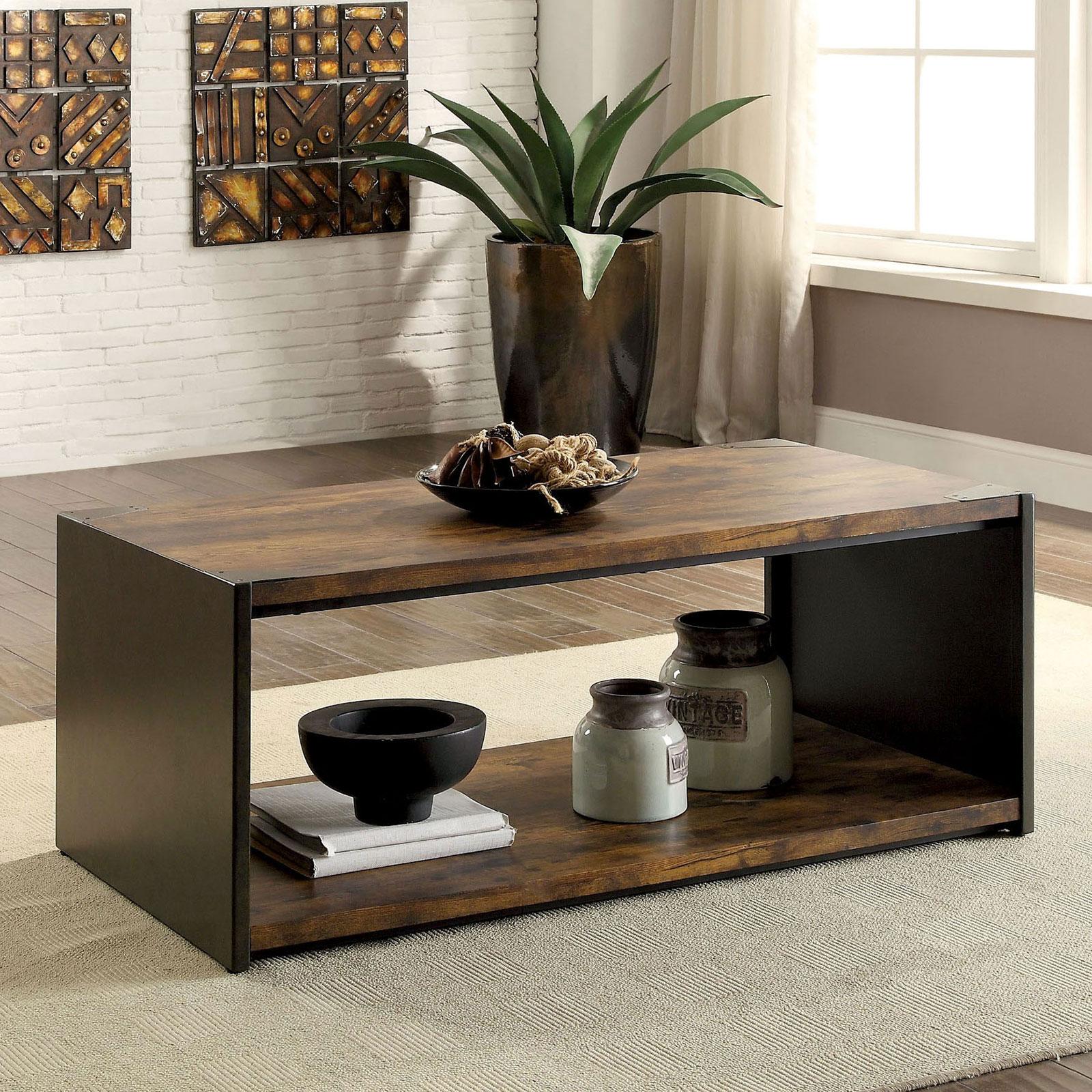  Furniture of America Reina Coffee Table CM4398C IMAGE 1