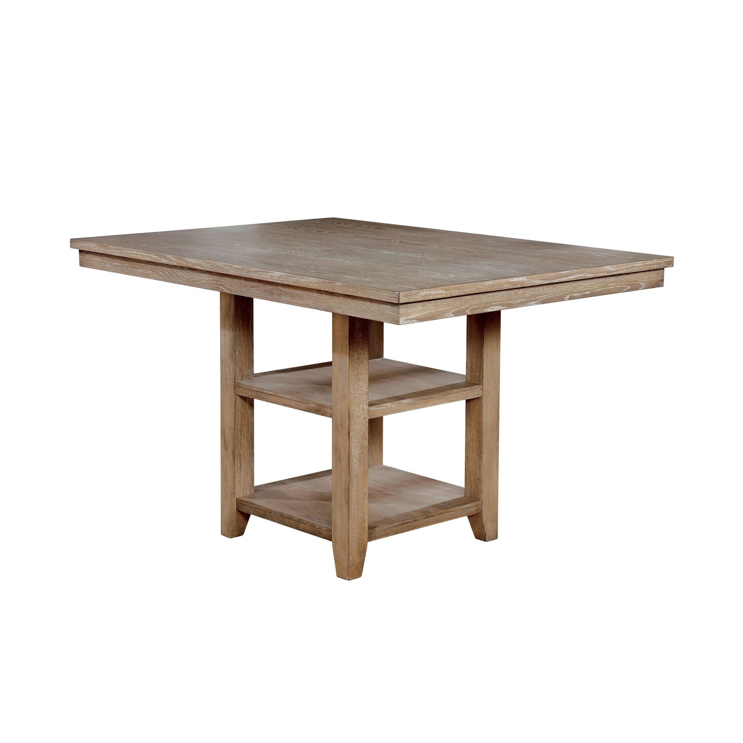  Furniture of America Ledyard Counter Height Dining Table with Pedestal Base CM3576PT IMAGE 5