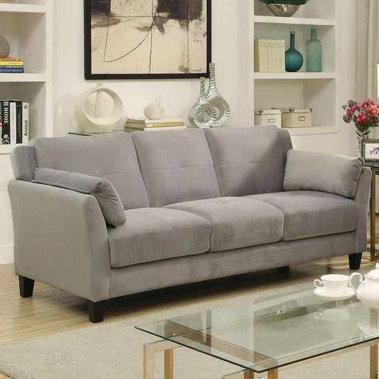  Furniture of America Ysabel Stationary Fabric Sofa CM6716GY-SF-PK IMAGE 1