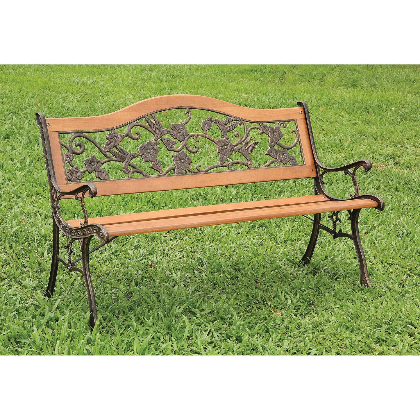  Furniture of America Outdoor Seating Benches CM-OB1806 IMAGE 1