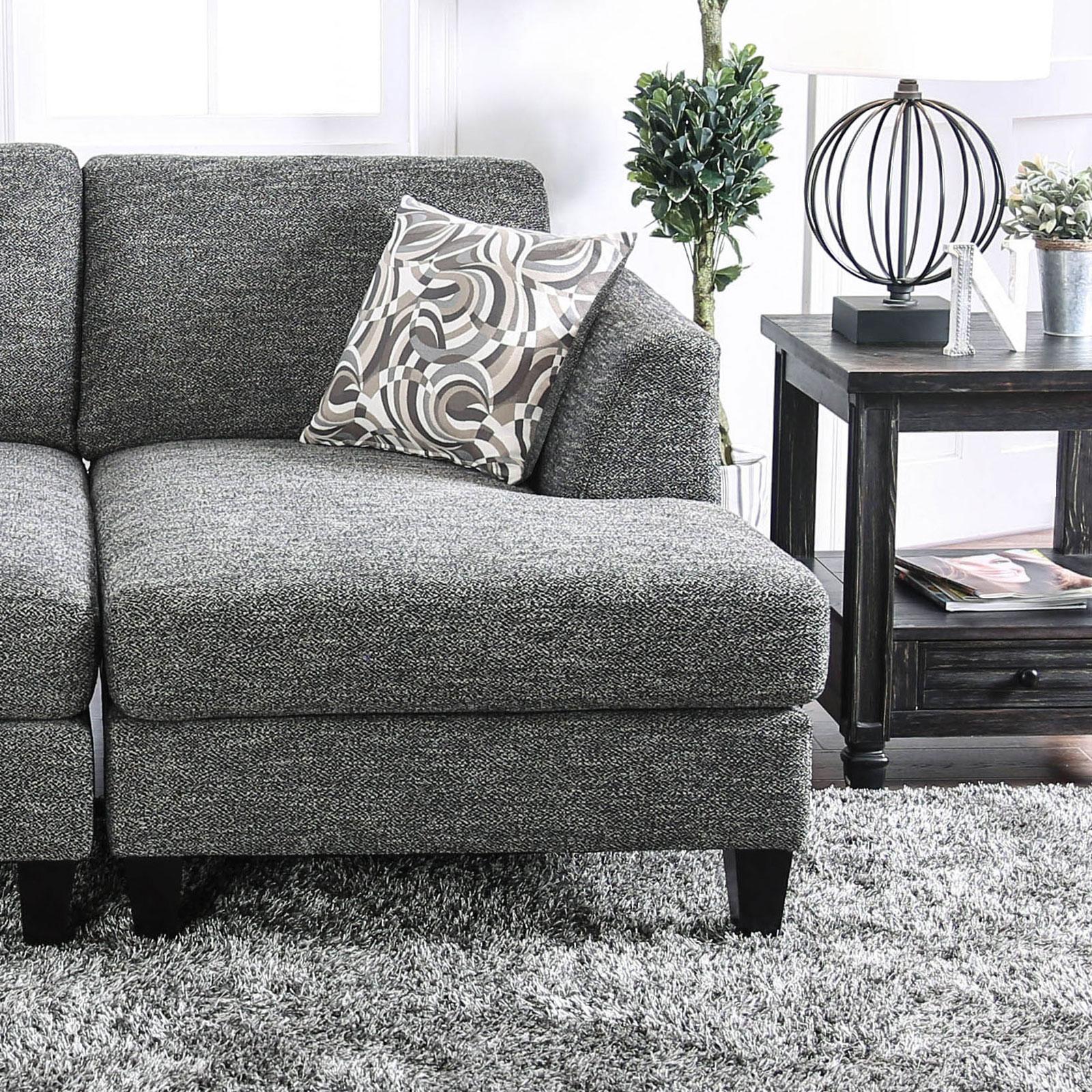 Furniture of America Lowry CM6363-SET Sectional w/ Ottoman IMAGE 7