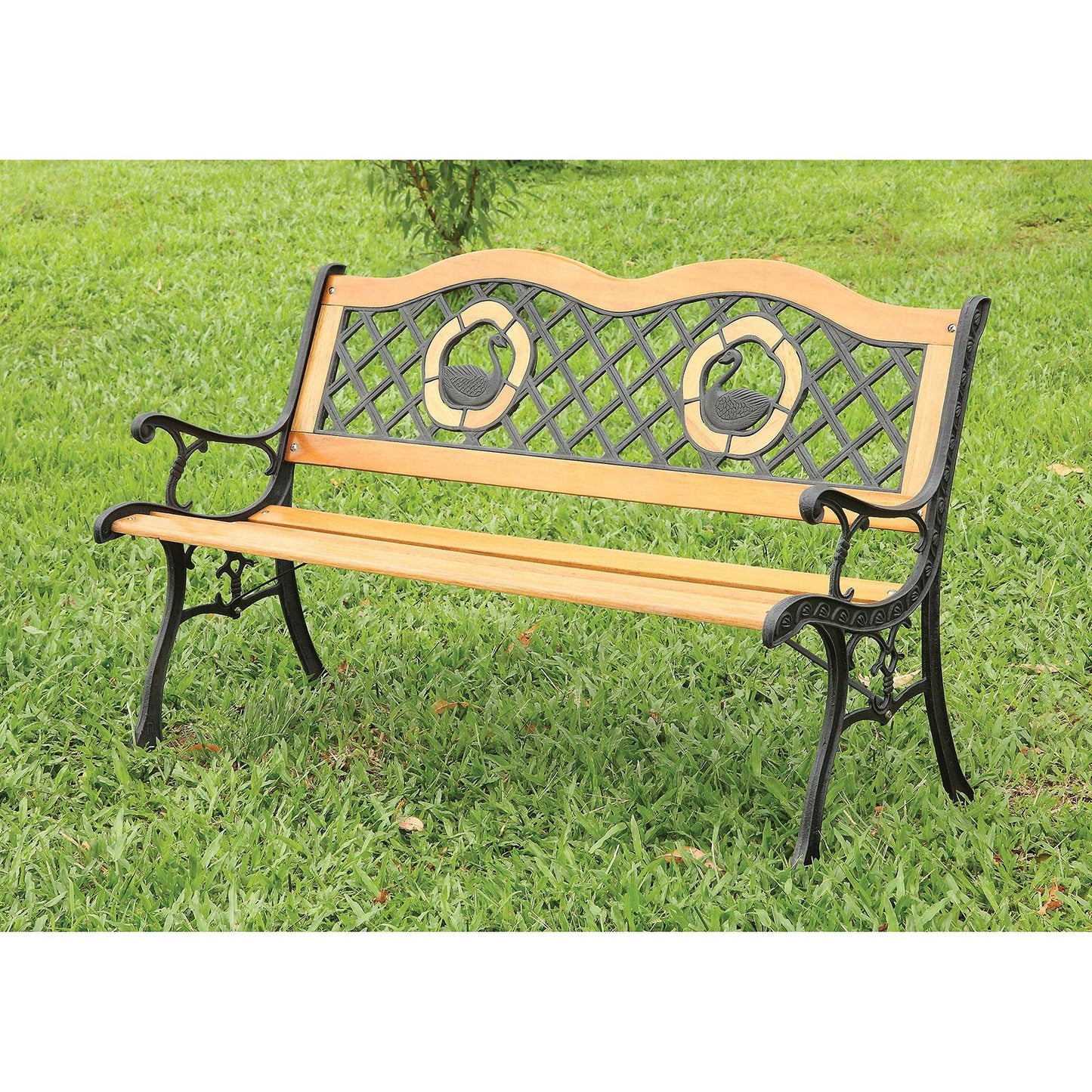  Furniture of America Outdoor Seating Benches CM-OB1804 IMAGE 1