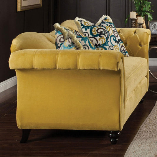  Furniture of America Antoinette Stationary Fabric Loveseat SM2223-LV IMAGE 1