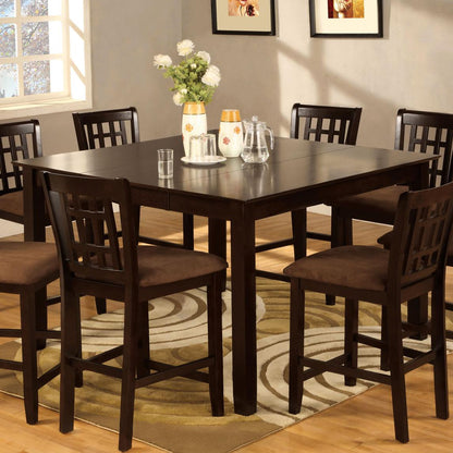  Furniture of America Square Eleanor Counter Height Dining Table CM3246PT IMAGE 1